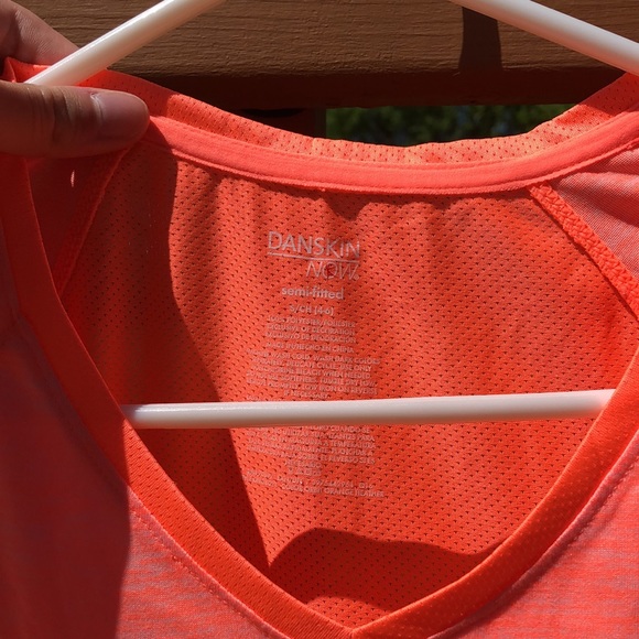 Bright orange workout top - Picture 4 of 8